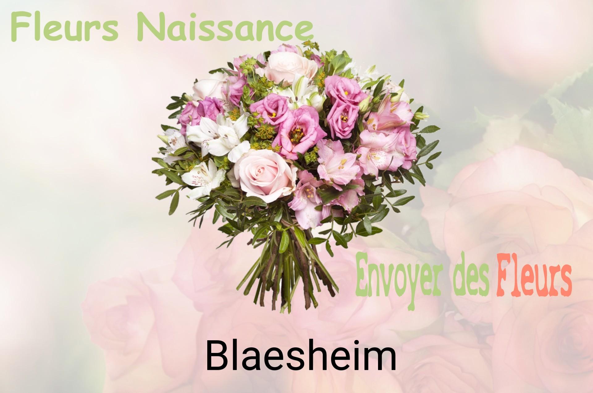 Bouquet de fleurs de naissance livré à Blaesheim